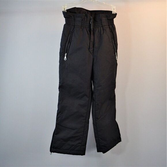 Sportalm Kidz Buhel Austria Black Snow Pants Size 128 US Kids Unisex Size 7-8 - Picture 1 of 12